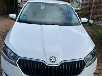 Gebraucht Skoda Fabia 60 PS (44 kW) 2021 Weiß Kleinwagen