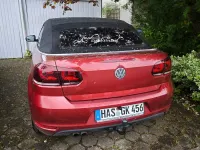 Brugt VW Golf Cabriolet 140 HK (102 kW) 2013 Rød Cabriolet