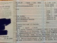 Usado VW Multivan 75 HP (55 kW) 1989 Andere farben Monovolume