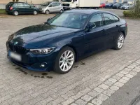 Gebraucht BMW 420 Coupé Sport Line 188 PS (138 kW) 2017 Blau Coupé