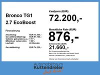 gebraucht Ford Bronco TG1 2.7 EcoBoost Outer Banks LED elSitz