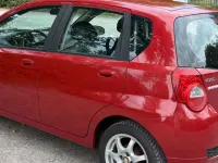Gebraucht Chevrolet Aveo 84 PS (61 kW) 2009 Rot Kleinwagen