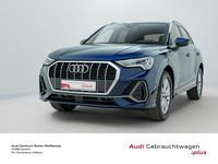 Gebraucht Audi Q3 S-Line 150 PS (110 kW) 2022 Navarrablau metallic SUV