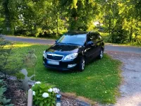 Gebraucht Skoda Fabia 86 PS (63 kW) 2011 Schwarz Kleinwagen