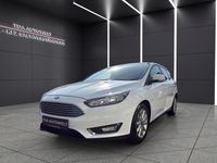 Gebraucht Ford Focus Titanium 125 PS (91 kW) 2018 Weiß Limousine