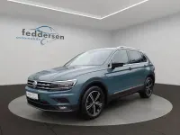 Gebraucht VW Tiguan IQ Drive 131 PS (96 kW) 2019 Petroleum blue metallic SUV