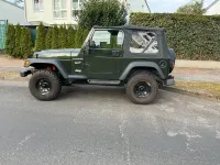 Gebraucht Jeep Wrangler 118 PS (86 kW) 1998 Grün SUV