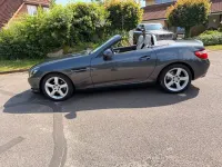 Gebraucht Mercedes SLK250 204 PS (150 kW) 2012 Grau Cabrio