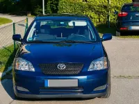Gebraucht Toyota Corolla 97 PS (71 kW) 2002 Blau Kleinwagen