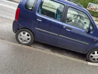 Gebraucht Opel Agila 75 PS (55 kW) 2001 Blau Van / Kleinbus