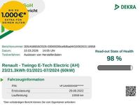 Gebraucht Renault Twingo Zen 60 kW (82 PS) 2022 Weiß Kleinwagen