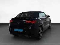 Gebraucht VW T-Roc Cabriolet R-line 150 PS (110 kW) 2022 Schwarz Cabrio