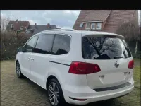 Gebraucht VW Sharan 170 PS (125 kW) 2012 Weiß Van / Kleinbus