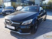 Gebraucht Mercedes C250 AMG 211 PS (155 kW) 2017 Obsidianschwarz metallic (metallic) Cabrio