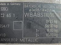 Gebraucht BMW 320 170 PS (125 kW) 2001 Silber Cabrio