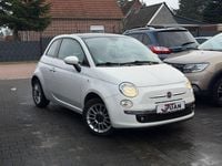 Gebraucht Fiat 500 Lounge 69 PS (50 kW) 2012 Weiß Kleinwagen