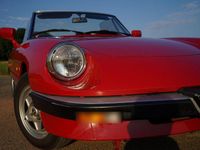 Gebraucht Alfa Romeo Spider 116 PS (85 kW) 1989 Rot Cabrio
