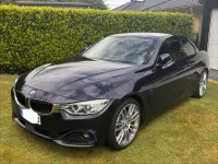 Gebraucht BMW 430 Cabriolet Sport Line 258 PS (189 kW) 2014 Blau Cabrio