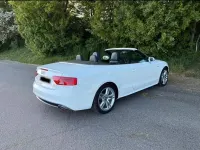 Usata Audi A5 Cabriolet S-Line 245 CV (180 kW) 2013 Bianco Cabrio