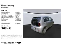Gebraucht VW up! Active 65 PS (47 kW) 2023 Tungsten silver metallic Kleinwagen
