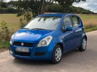 Gebraucht Suzuki Splash 75 PS (55 kW) 2008 Blau Kleinwagen