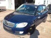 Gebraucht Skoda Fabia GreenLine 80 PS (58 kW) 2010 Stormblau metallic Kleinwagen