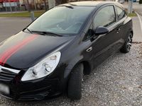Używany Opel Corsa 90 KM (66 kW) 2009 Czarny Hatchback