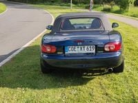 Second-hand Mazda MX5 110 CP (80 kW) 2001 Albastru Cabrio