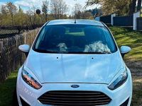 Gebraucht Ford Fiesta 101 PS (74 kW) 2014 Weiß Kleinwagen