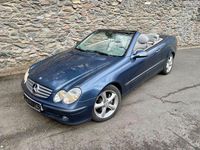 Gebraucht Mercedes CLK240 Elegance 170 PS (125 kW) 2004 Blau Cabrio