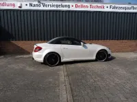 Gebraucht Mercedes SLK55 AMG AMG 360 PS (264 kW) 2008 Weiß Cabrio
