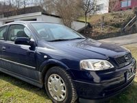 Gebraucht Opel Astra 75 PS (55 kW) 2002 Blau Limousine