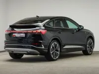 Gebraucht Audi Q4 Sportback e-tron S-Line 219 kW (299 PS) 2023 Mythosschwarz metallic SUV