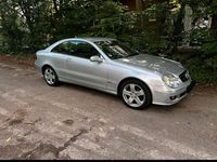 Gebraucht Mercedes CLK200 163 PS (119 kW) 2007 Silber Coupé