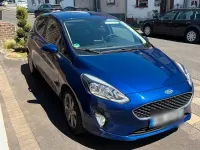 Gebraucht Ford Fiesta Titanium 86 PS (63 kW) 2017 Blau Kleinwagen