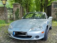 Gebraucht Mazda MX5 110 PS (80 kW) 2001 Silber Cabrio