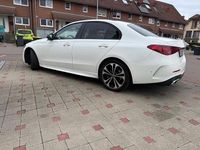 Gebraucht Mercedes C220 AMG line 200 PS (147 kW) 2022 Weiß Limousine
