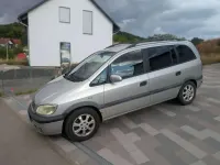 Gebraucht Opel Zafira Edition 125 PS (91 kW) 2001 Silber Van / Kleinbus