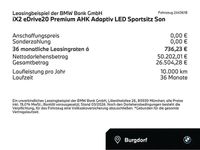 Neu BMW iX2 Performance 150 kW (204 PS) 2026 Schwarz (schwarz) SUV