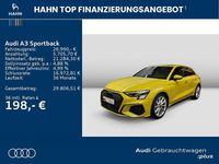 Gebraucht Audi A3 S-Line 150 PS (110 kW) 2023 Pythongelb metallic Limousine