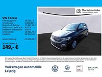Gebraucht VW T-Cross Style 110 PS (80 kW) 2022 Schwarz SUV