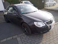Gebraucht VW Eos 122 PS (89 kW) 2008 Deep black perleffekt Cabrio