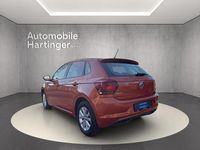 Gebraucht VW Polo Highline 95 PS (69 kW) 2018 Orange Kleinwagen