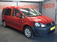 Gebraucht VW Caddy Maxi Trendline 102 PS (75 kW) 2013 Rot Van / Kleinbus