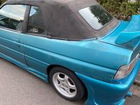 Gebraucht Ford Escort Cabriolet 116 PS (85 kW) 1993 Blau Cabrio