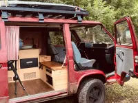 Gebraucht VW T3 95 PS (69 kW) 1991 Rot Van