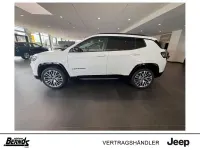 Gebraucht Jeep Compass Summit 129 PS (94 kW) 2025 Alpine white (metallic) SUV