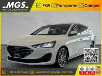 Brugt Ford Focus Titanium 125 HK (91 kW) 2024 Hvid Stationcar