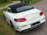 Gebraucht Mercedes C300 AMG 245 PS (180 kW) 2021 Weiß Cabrio