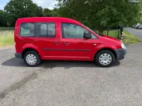 Gebraucht VW Caddy Team 80 PS (58 kW) 2010 Rot Van / Kleinbus